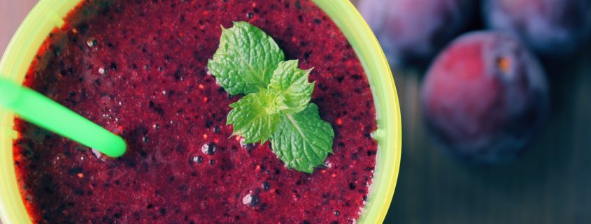 Plum and Beetroot Smoothie